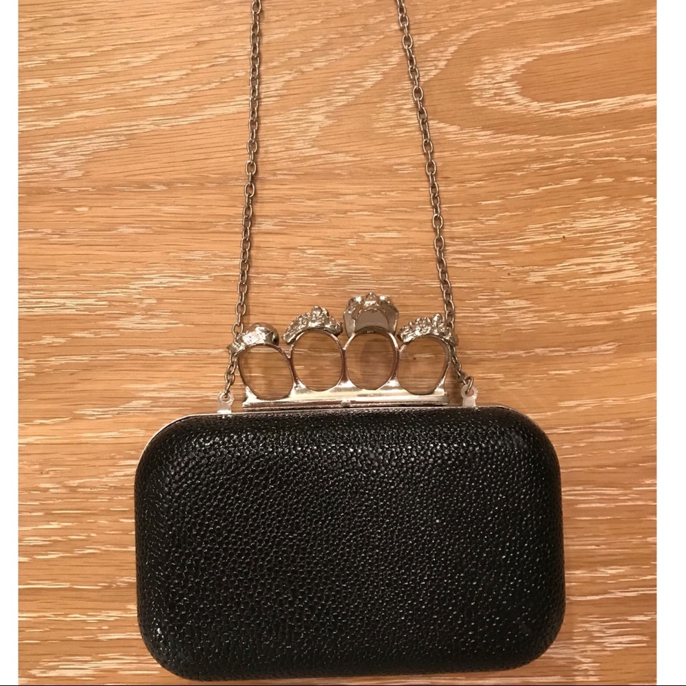 Clutch/Crossbody - Skulls & Flowers
